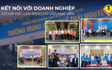 🤝 KẾT NỐI VỚI DOANH NGHIỆP – CƠ HỘI VIỆC LÀM RỘNG MỞ CHO HỌC VIÊN