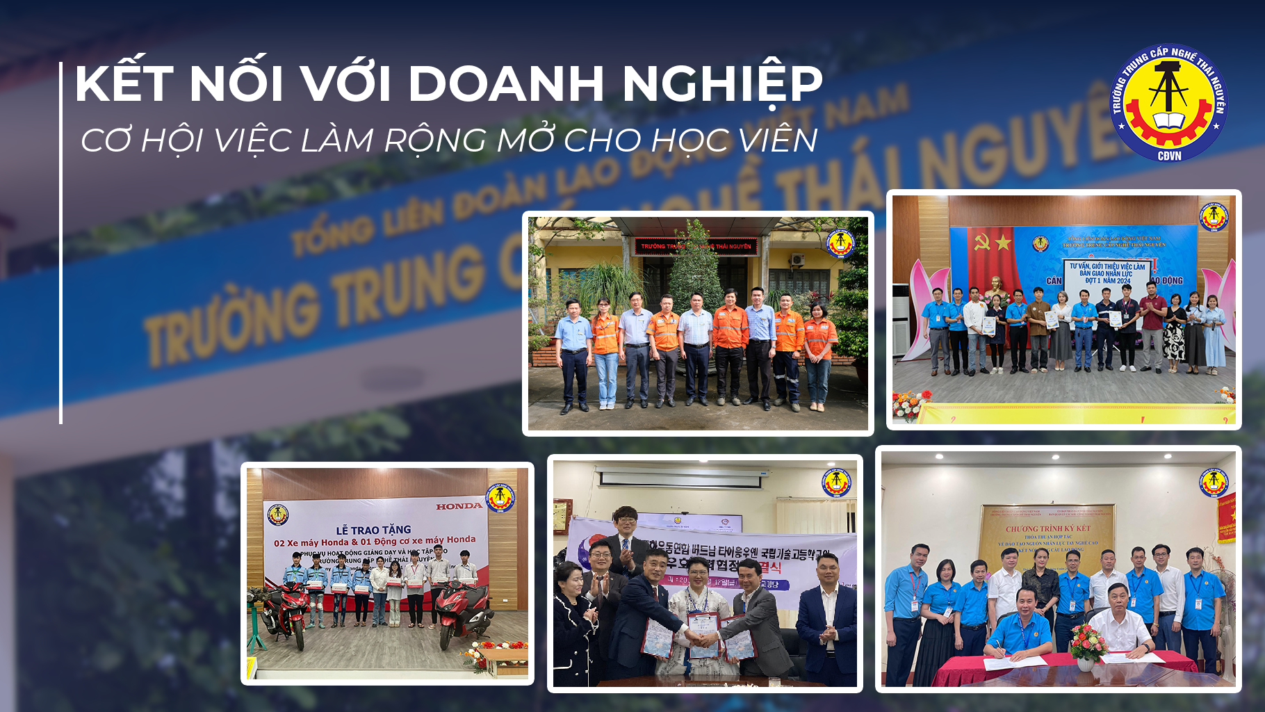🤝 KẾT NỐI VỚI DOANH NGHIỆP – CƠ HỘI VIỆC LÀM RỘNG MỞ CHO HỌC VIÊN